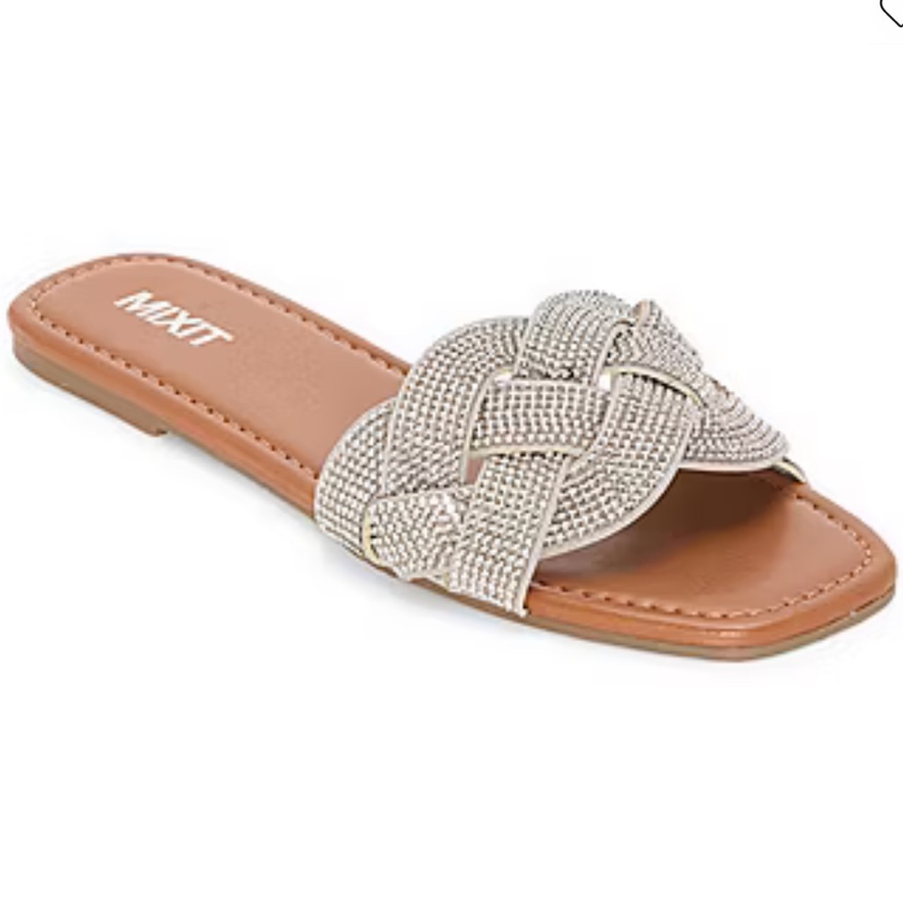 Mixit Womens Opal Flat Sandals 8M